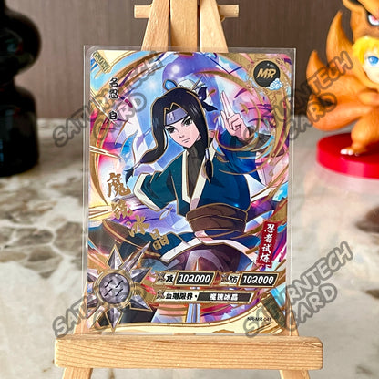 KAYOU Naruto MR Card 38-72 Series Single Card Naruto Uzumaki Naruto Hyuga Hinata Collection Anime Card Kids Toy Gift