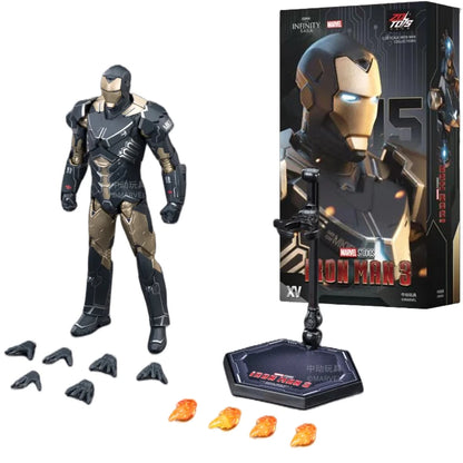 ZD Toys Marvel Studios Iron Man MK3 Action Figure MK35 MK24 MK40 MK38 Tony Stark Ironman Figure Action Collect Toy Gift