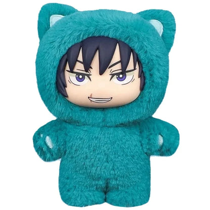 HOT In Stock Jujutsu Kaisen 2 Cat Ear Plushie Series Blind Box Mystery Box Anime Plush Doll Kawaii Toy Collect Festvial Gift**