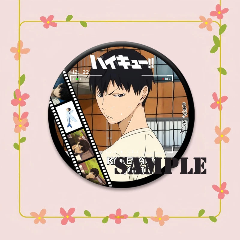 Haikyuu!! Anime Brooch Badge
