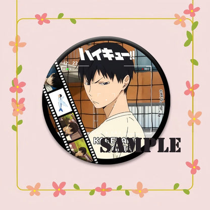 Haikyuu!! Anime Brooch Badge
