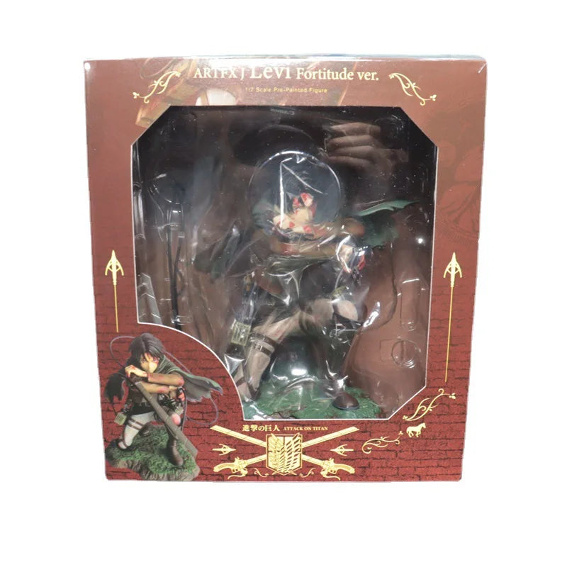 Anime Attack on Titan Figure Rival Ackerman Action Figure Ver. Levi PVC Action Figure Rivaille Collection Model Toys Gift
