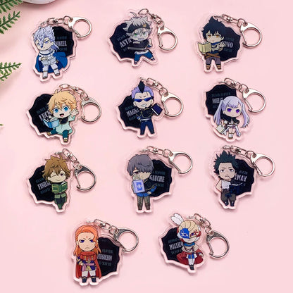 Black Clover Acrylic Keychain