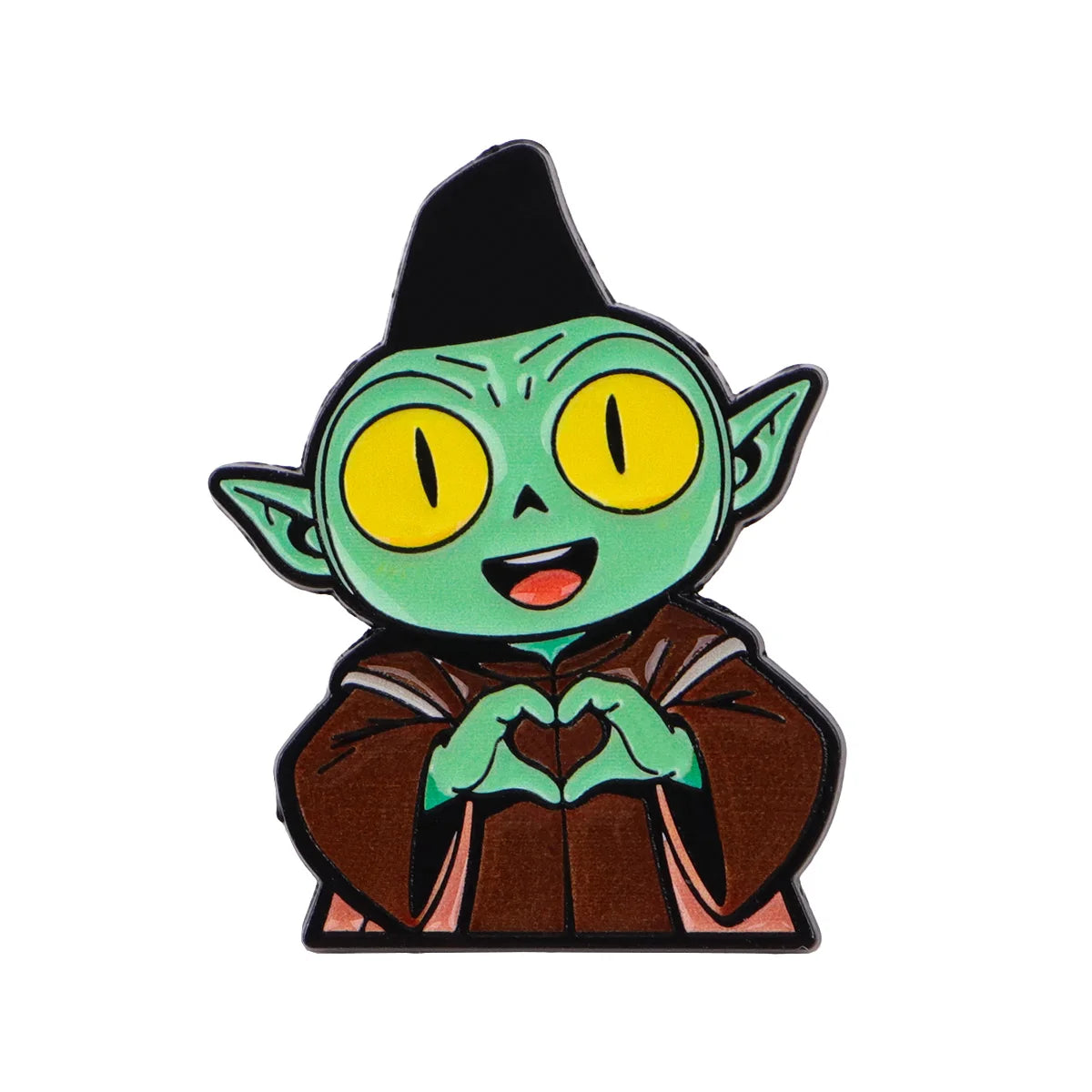 Anime Characters Heart Enamel Pin