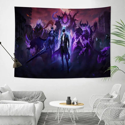 Solo Leveling Tapestry Wall Hanging