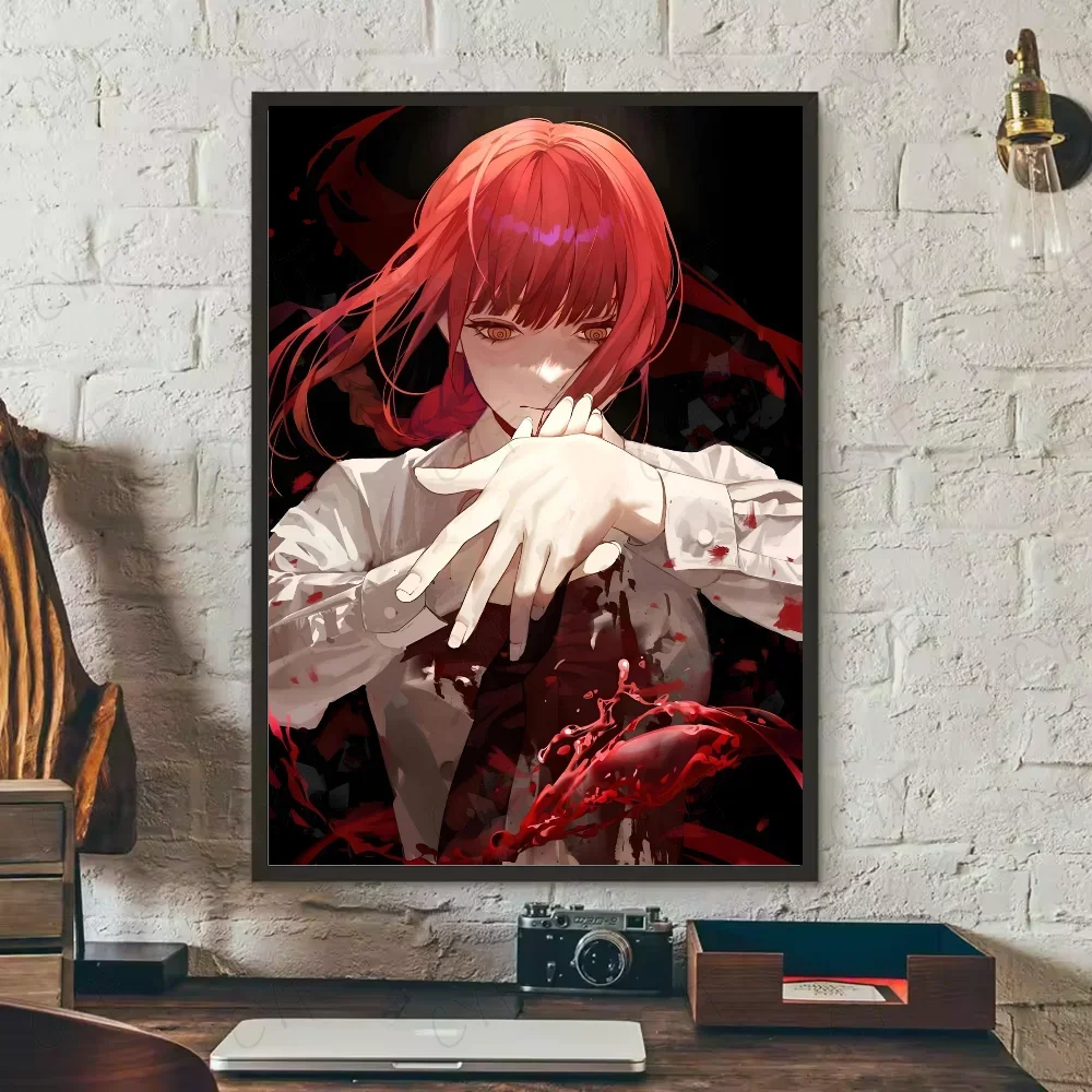 Chainsaw Man Poster Canvas Art