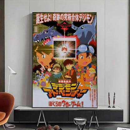 Digimon Poster Wall Art