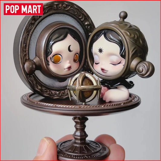 POP MART SKULLPANDA Series Valentines Day White Moon Celestial Horse Aisling Mystery Box Caixa Sorpresa Anime Figures Model