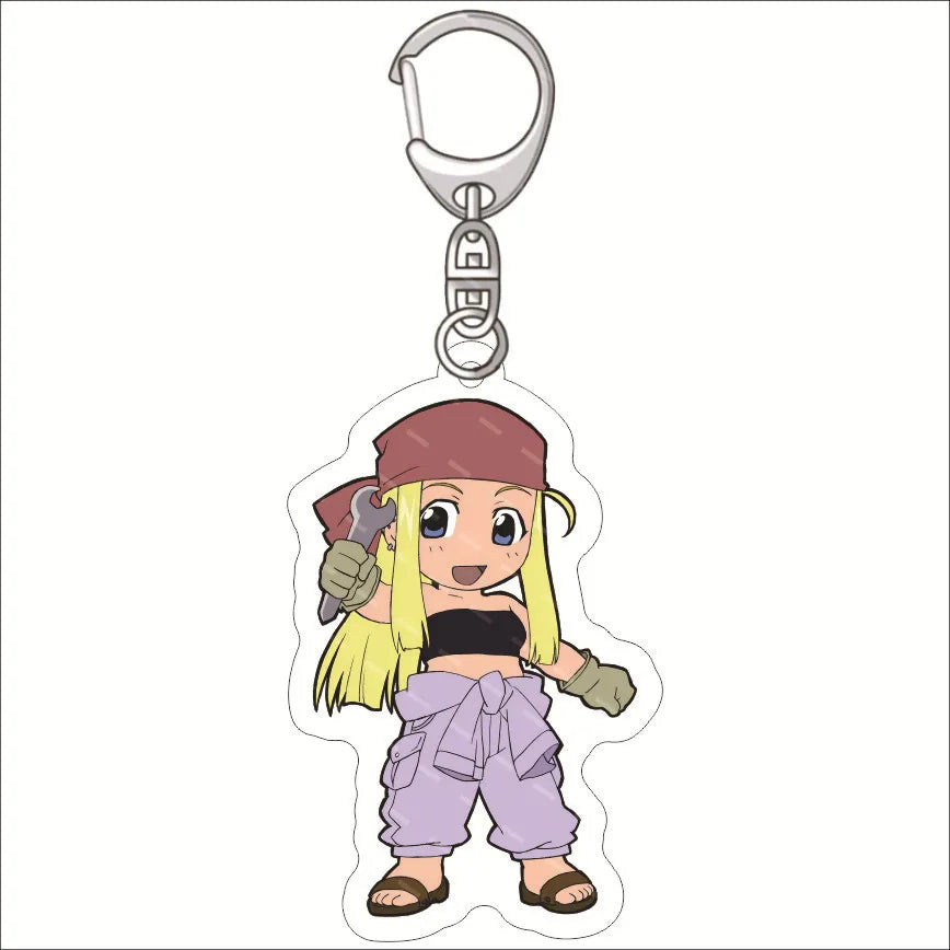 Fullmetal Alchemist Edward Elric Acrylic Keychain