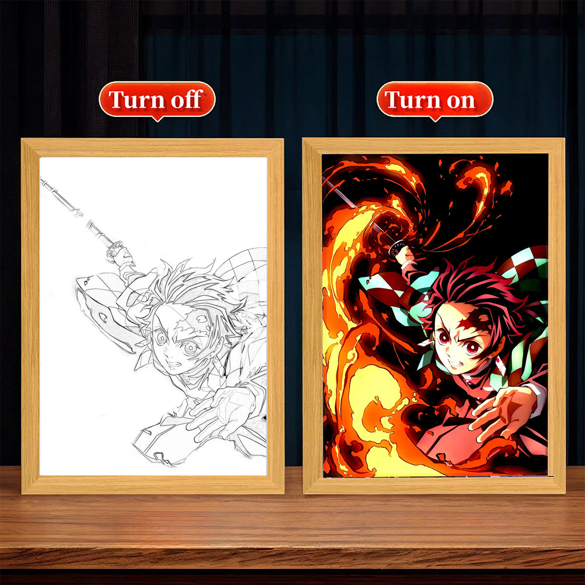 Demon Slayer Tanjirou LED Lamp