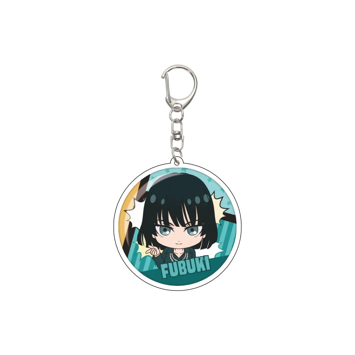 One Punch Man Saitama Keychain