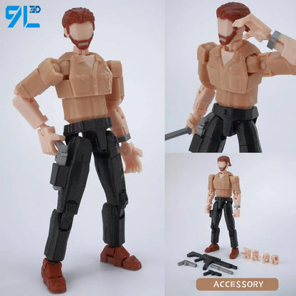 Invincible Slayer Daryl Dixon Action Figure