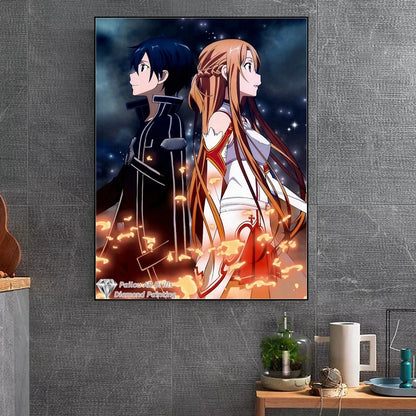 Sword Art Online Asuna Kirito Diamond Painting