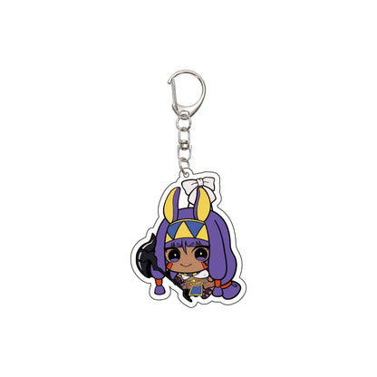 55MM Anime Fate/Grand Order Keychain Fujimaru Ritsuka Mash Kyrielight Astolfo Key Chain Acrylic Model Plate Christmas Gifts