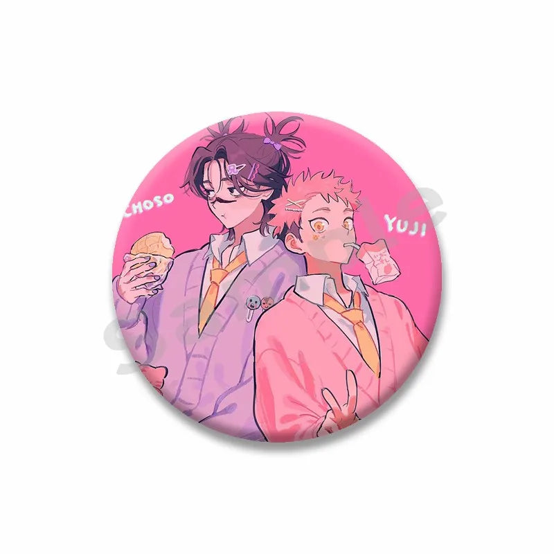 Jujutsu Kaisen Yuji Itadori Enamel Pin