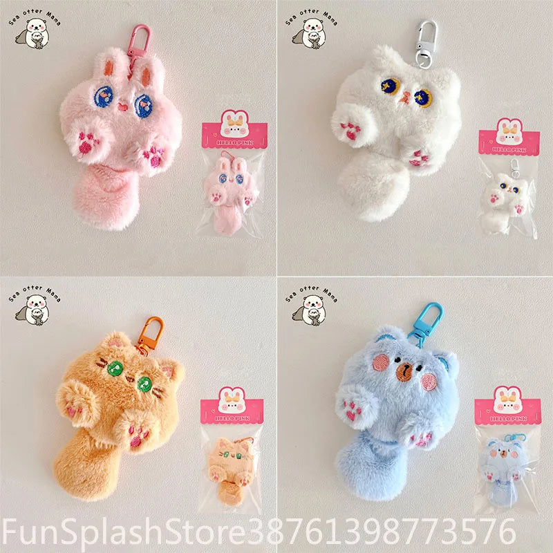 Anime Cat Plush Pendant