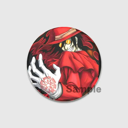 Hellsing Ultimate Tinplate Brooch
