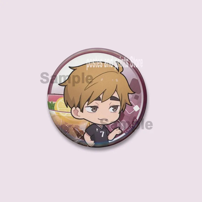 Haikyuu Kenma Button Pin