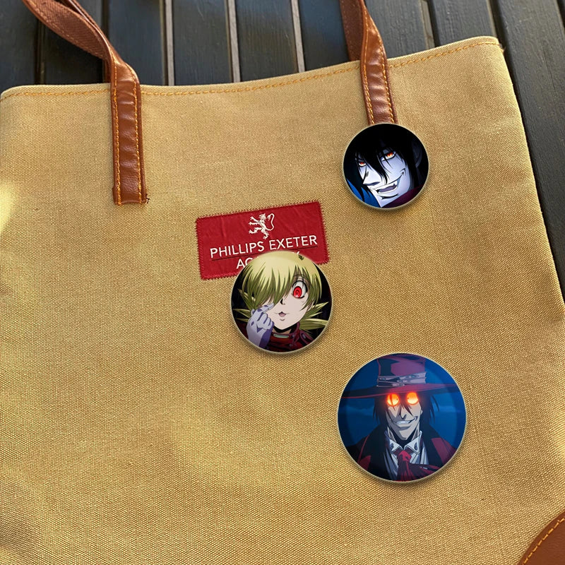 Hellsing Ultimate Tinplate Brooch