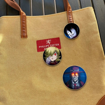 Hellsing Ultimate Tinplate Brooch