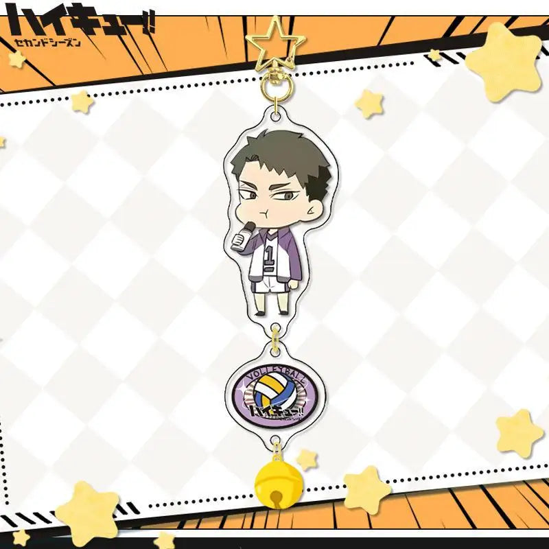 Haikyuu Volleyball Acrylic Keychain