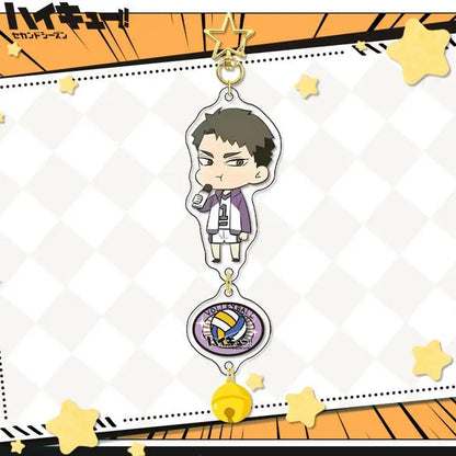 Haikyuu Volleyball Acrylic Keychain