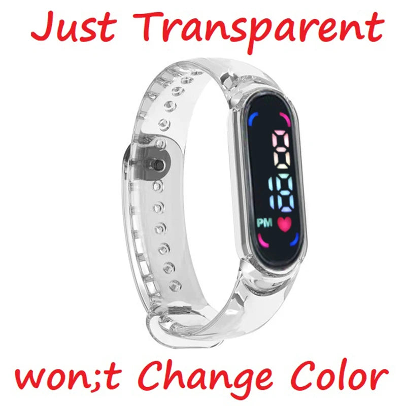 Bandai Dragon Ball Z 2 Fashion Cartoon Action Printing Anime LED Type Watches Kids Watch Birthday Gifts Toys