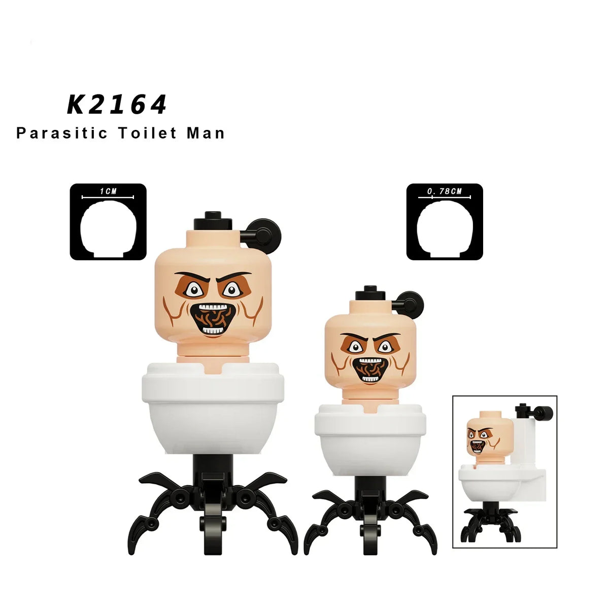 New KDL DJ Upgrade War-Damaged Skibidi Toilet Man Figures Anime Block Toys TvMan Titan Bricks Model Toy For Kid Birthday Gift