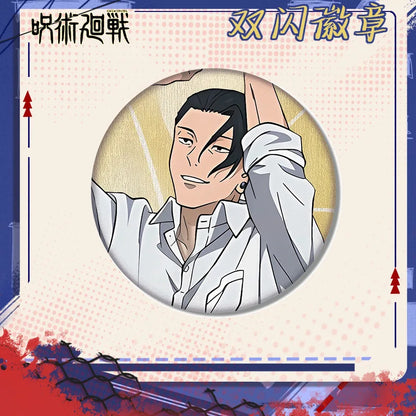 Jujutsu Kaisen Gojo Geto Badge
