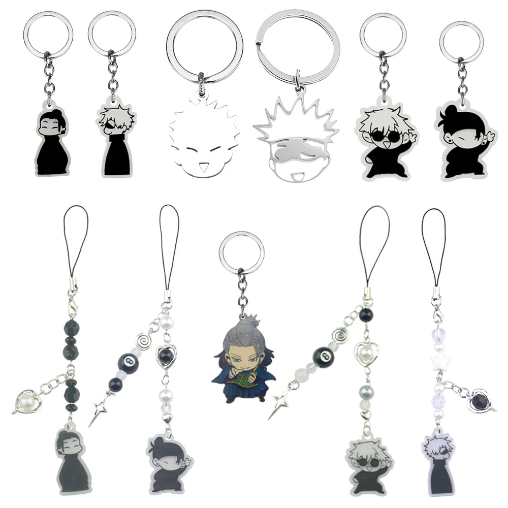 Jujutsu Kaisen Gojo Geto Keychain