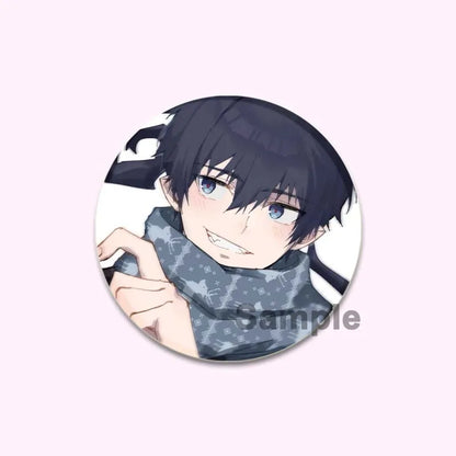 Blue Exorcist Okumura Rin Brooch Pins