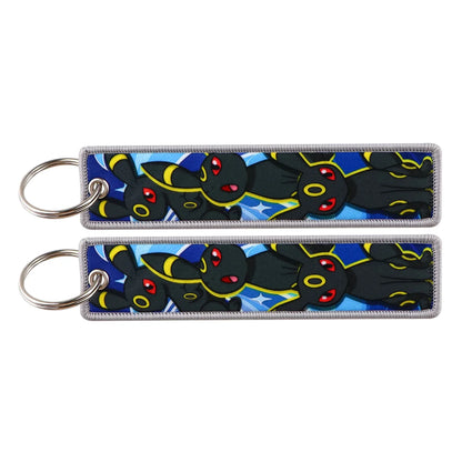 Anime Game Embroidery Keychain