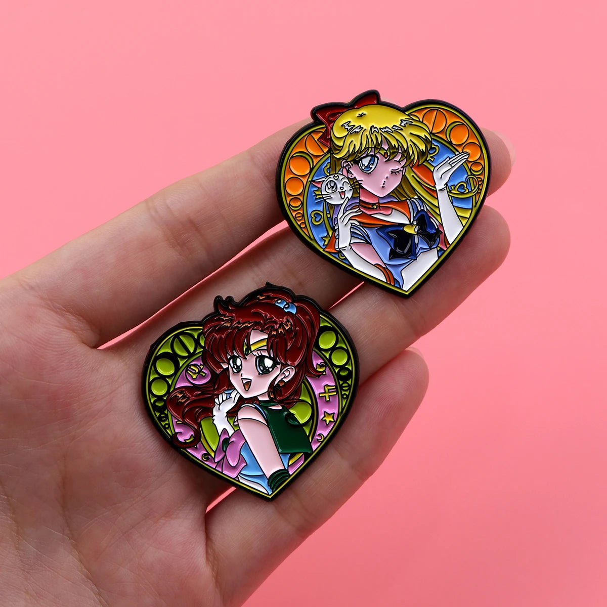 Manga Anime Character Enamel Pin