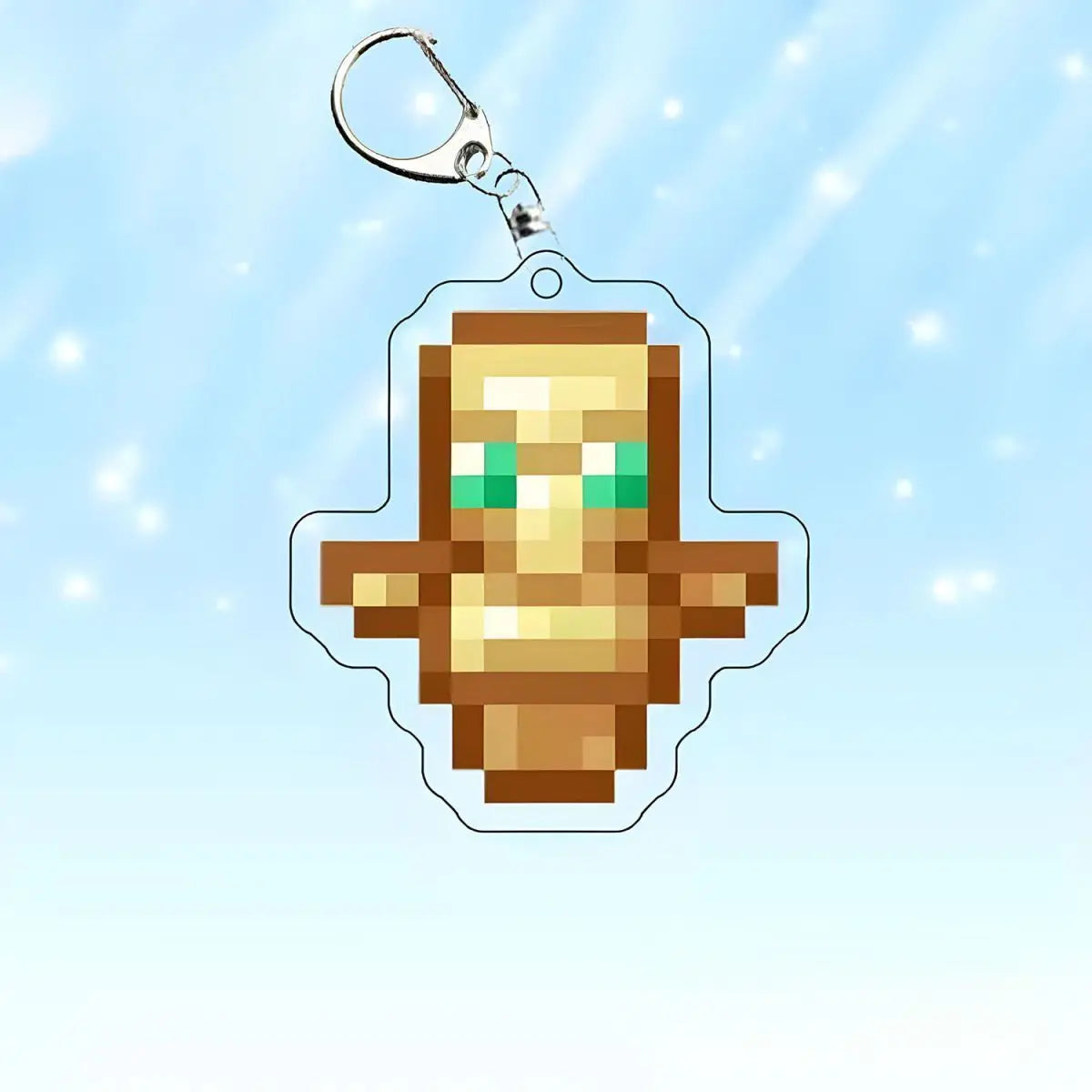 Minecraft Totem Keychain