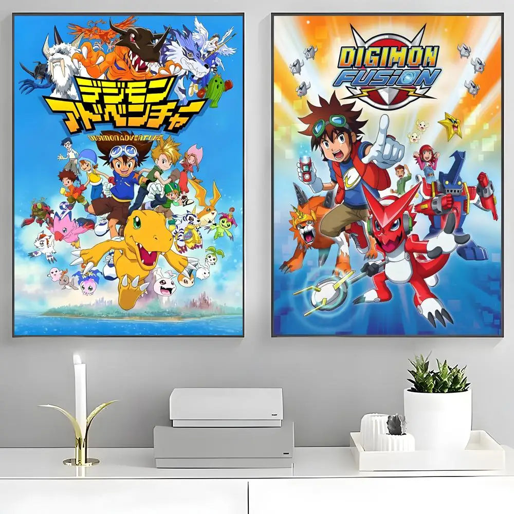 Digimon Poster Wall Art