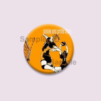 Haikyuu Kenma Button Pin