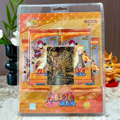 KAYOU Anime Original Naruto Card The Last Gift Box Heaven Earth Rare Sasuke Gaara SE BP SP Collection Cards Children Toy Gifts
