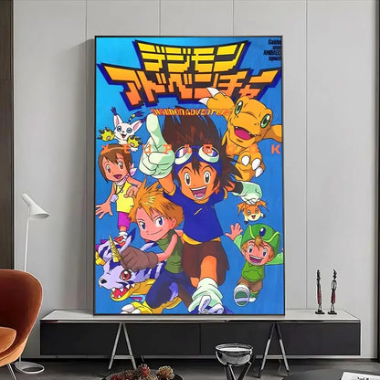 Digimon Poster Wall Art
