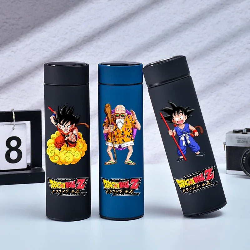 AS 500ML Dragon Ball Anime Stainless Steel Water Bottle Hot Water Ice Water Insulated Cup Portable Leak Proof Outdoor Water Cup
