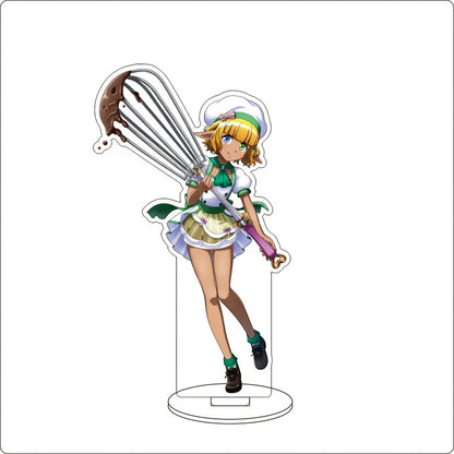Anime Overlord Acrylic Stand Ornaments Ainz Ooal Gown Shalltear Bloodfallen albedo Cocytus Figure Stand Halloween Gifts