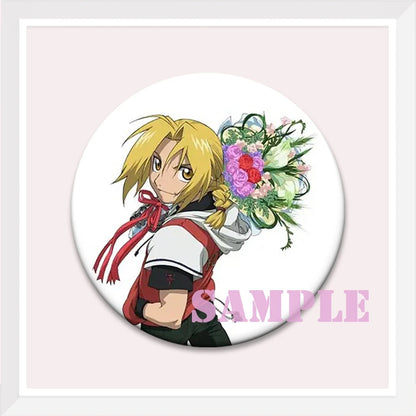 Fullmetal Alchemist Roy Mustang Pin Badge