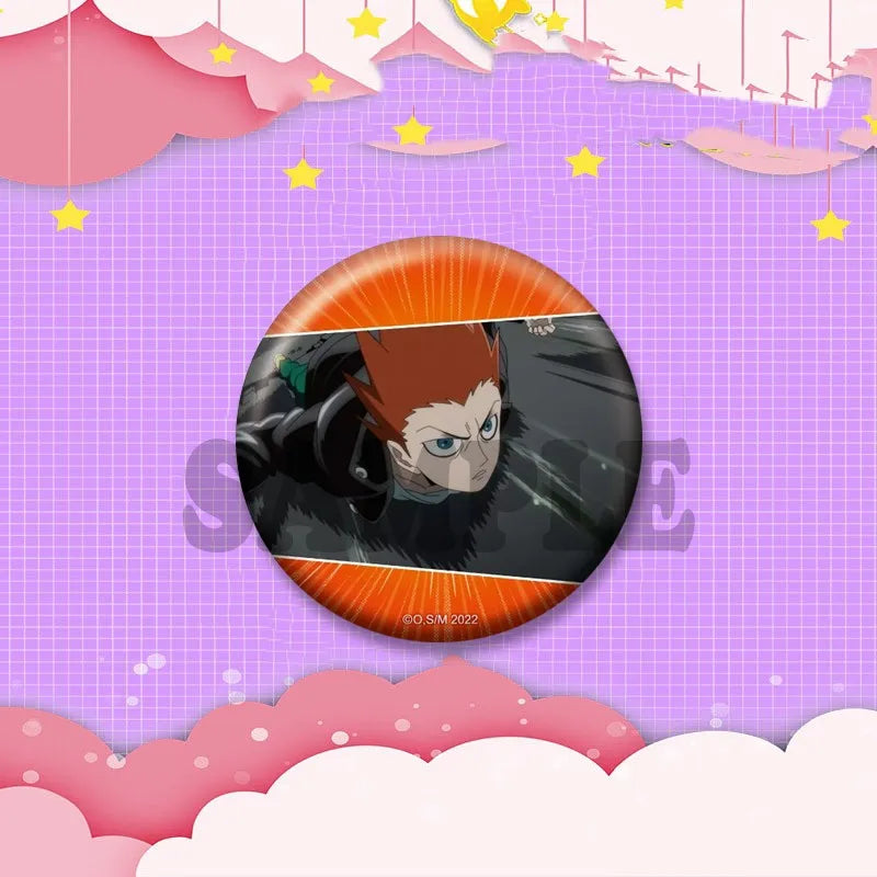 Mob Psycho 100 Character Lapel Pin