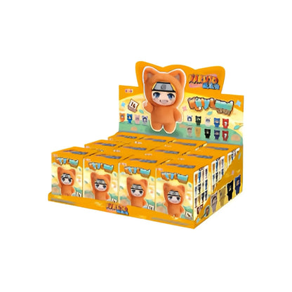 EAKi Naruto Kitten Land Series Plush Doll Blind Box V3 Cute Naruto Sasuke Anime Peripheral Figure Surprise Toys Collectible Gift