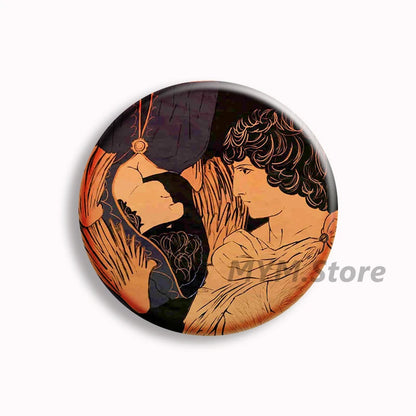 Forsaken Telamon Button Pin
