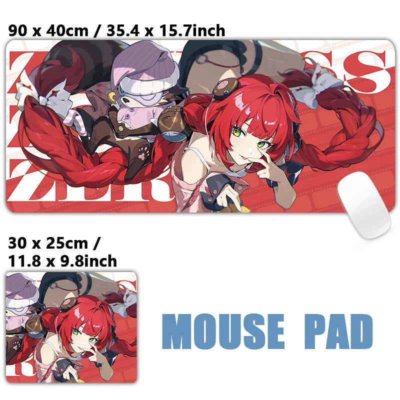 ZZZ Gaming Hoshimi Miyabi Ye Shunguang Remielle Sigrid Mouse Pad
