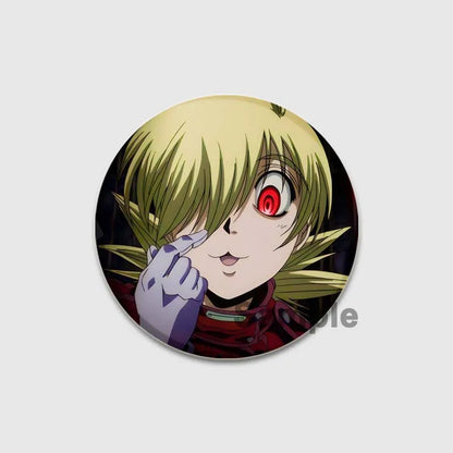 Hellsing Ultimate Tinplate Brooch