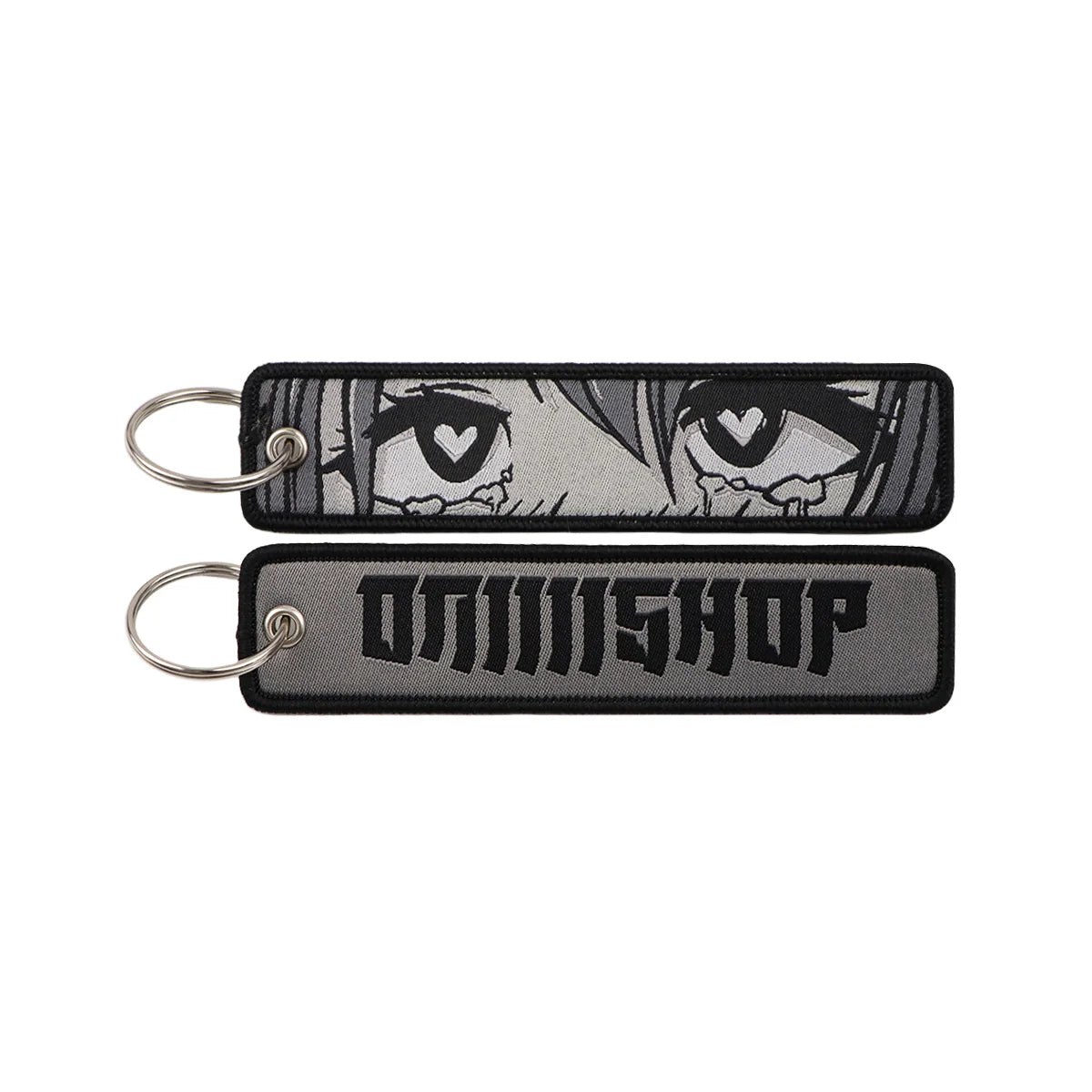 Anime Character Embroidery Keychain