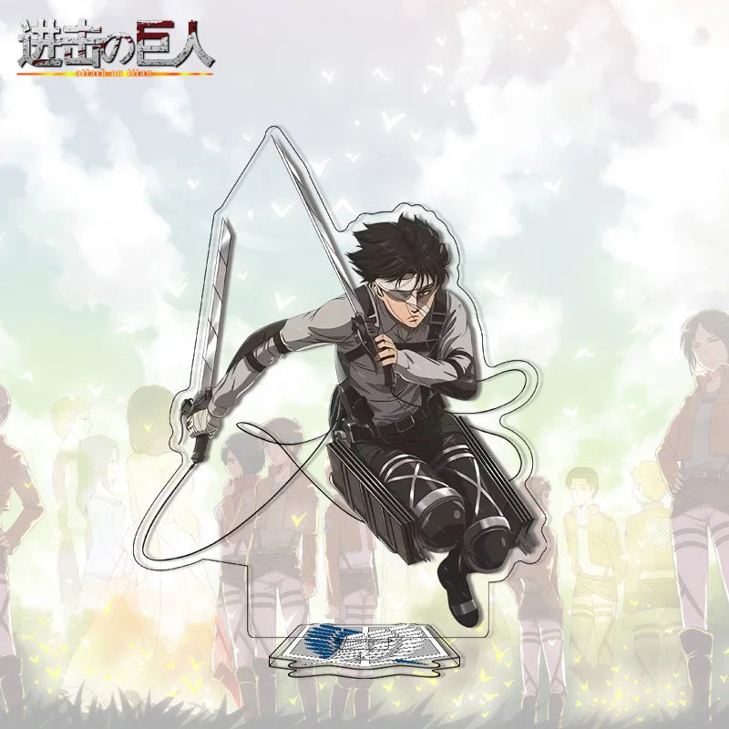 Attack on Titan Acrylic Stand 41-80 Anime Figure Custom Made One Piece Drop Shipping Wholesale Distributor Merchandise