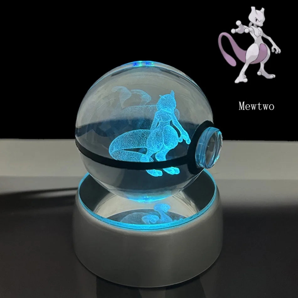 Pokemon Pikachu LED Crystal Ball