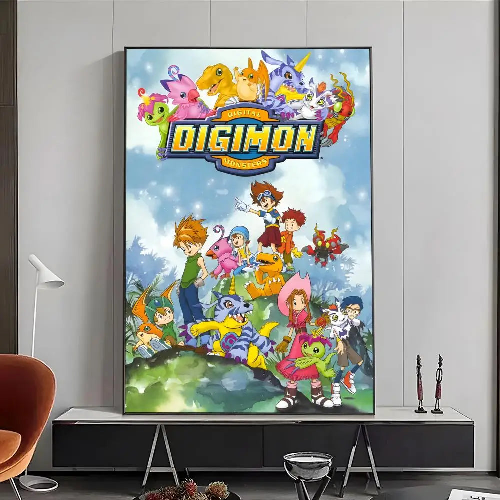 Digimon Poster Wall Art